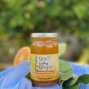 10 oz - Orange Blossom Honey